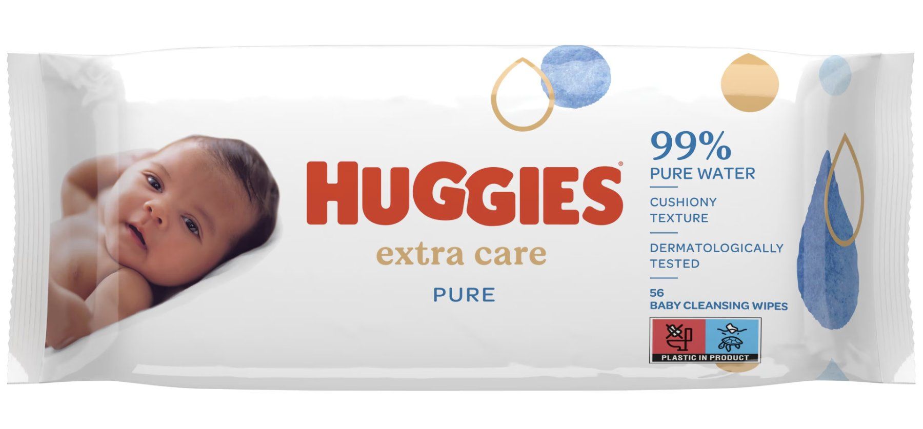 Altro per la cura del corpo: Feuchttücher Pure Extra Care - Einzelpackung 8x 56 Stk. – Nuovo e nell'imballaggio originale da Wängi venduto da LiqKojote 1
