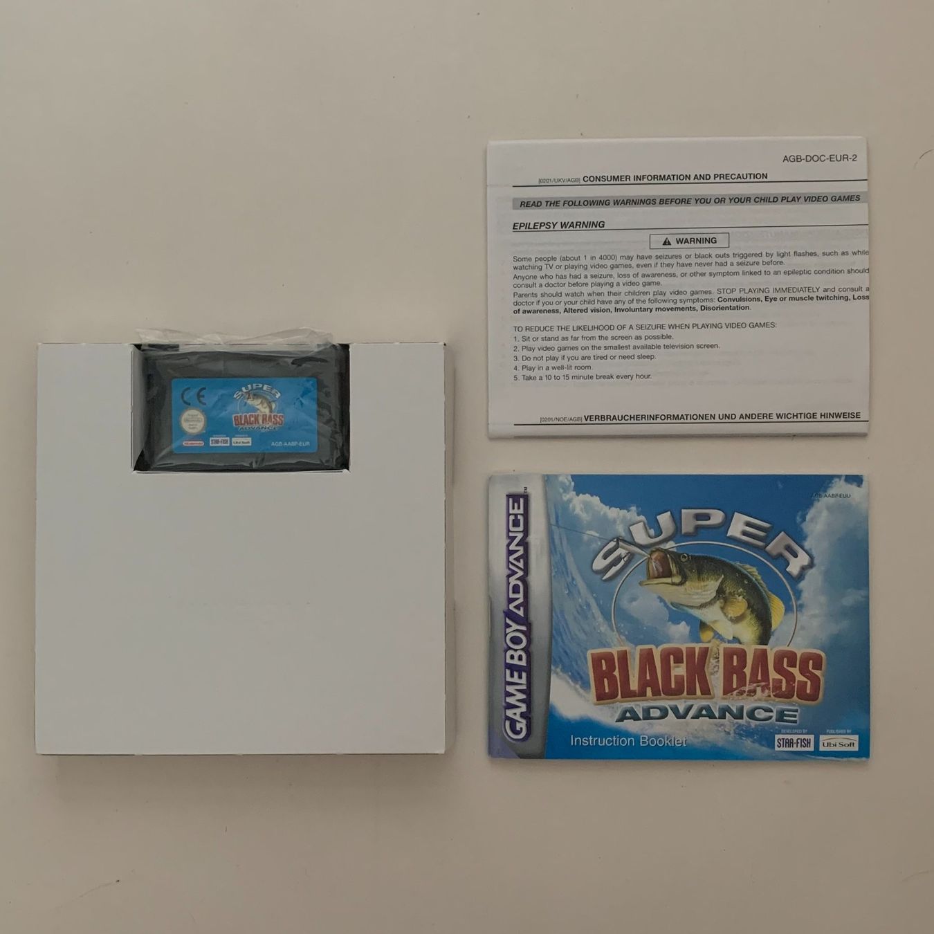 Nintendo Spiele: Super Black Bass Advance - GBA - OVP – Gebraucht aus Zürich von Mephisto87 2