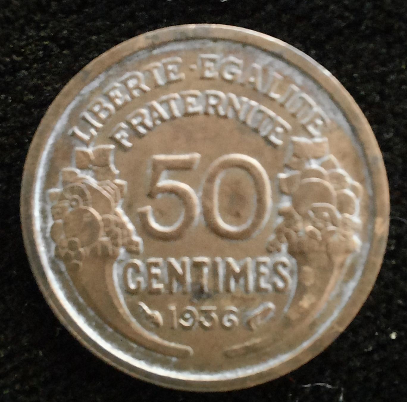 Tutti le monete: 50 Centimes, 1936 – Usato da Zürich venduto da Limmatufer
