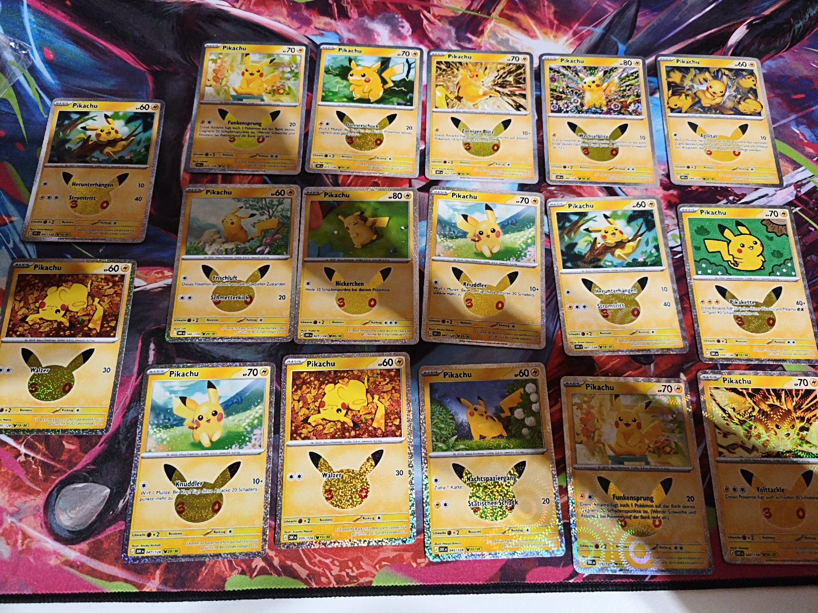 Pokémon Carte collezionabili: 17x Pikachu DE | Pokémon 30C – Nuovo (secondo la descrizione) da Aarwangen venduto da Niccollects