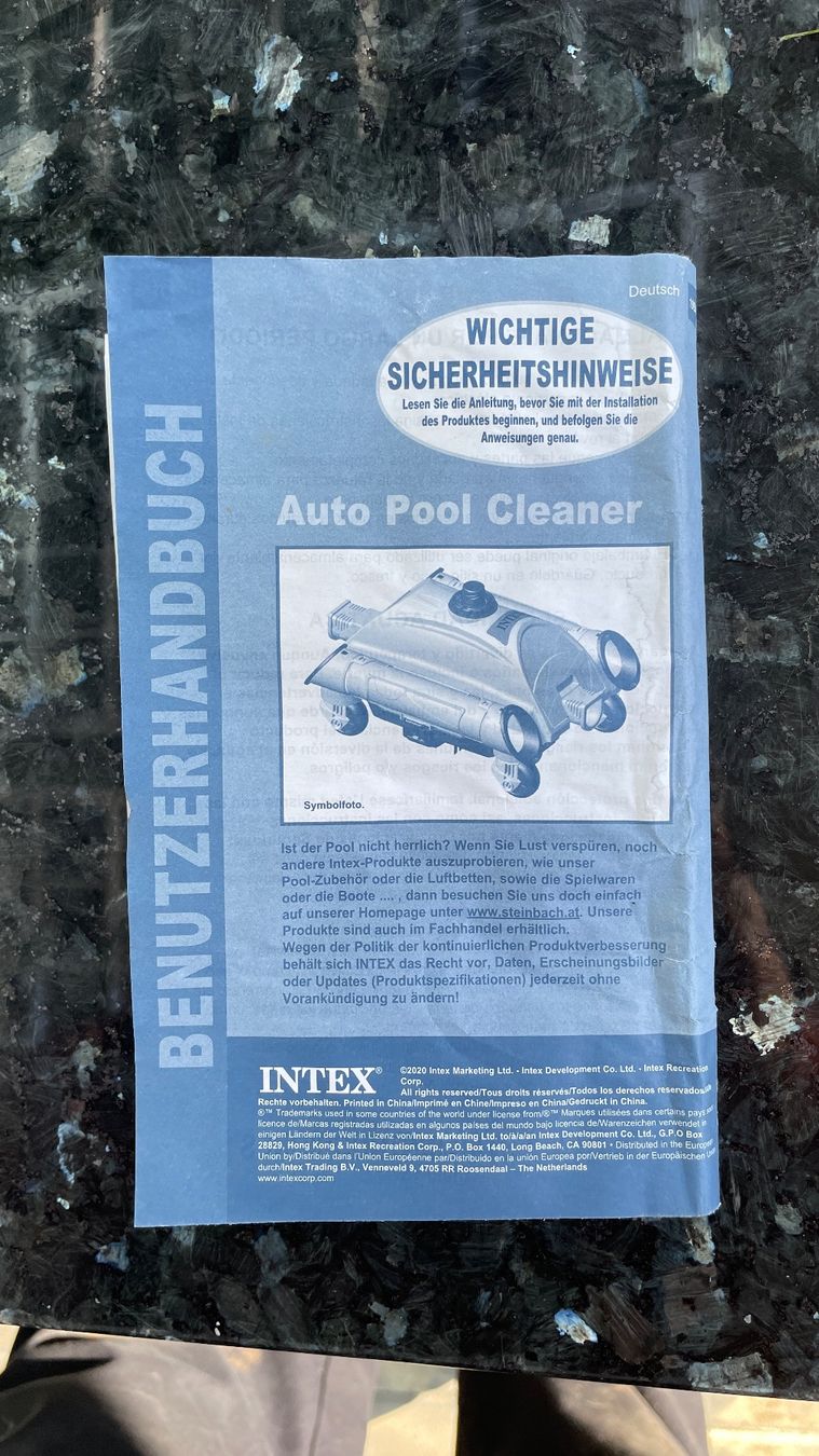 Intex Schwimmbad-Zubehör: Poolroboter Pool Sauger Intex – Gebraucht aus Nenzlingen von geneal 3
