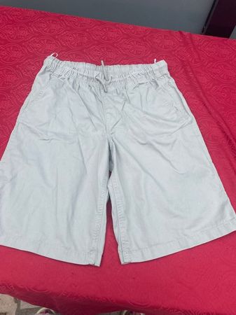 Kinder Junge Shorts Stoff Beige 158