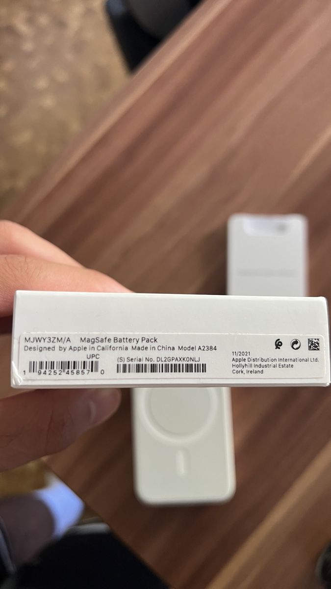 Apple Caricabatterie: Apple MagSafe battery pack – Nuovo (secondo la descrizione) da Spreitenbach venduto da ard_bvz6 2