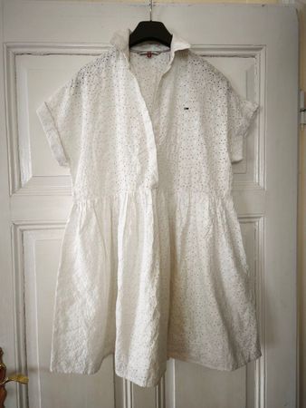 Tommy Hilfiger Kleid Tunika bestickt, mit Innenfutter neuw.
