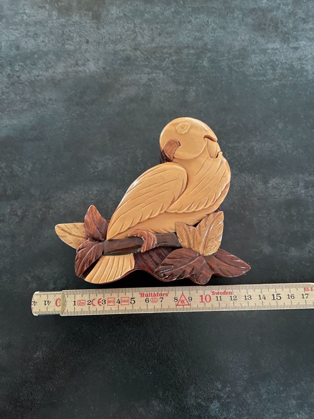Barattoli: Boîte Secrète Oiseau en Bois – Usato da Vallamand venduto da Bricbracbroc82 7