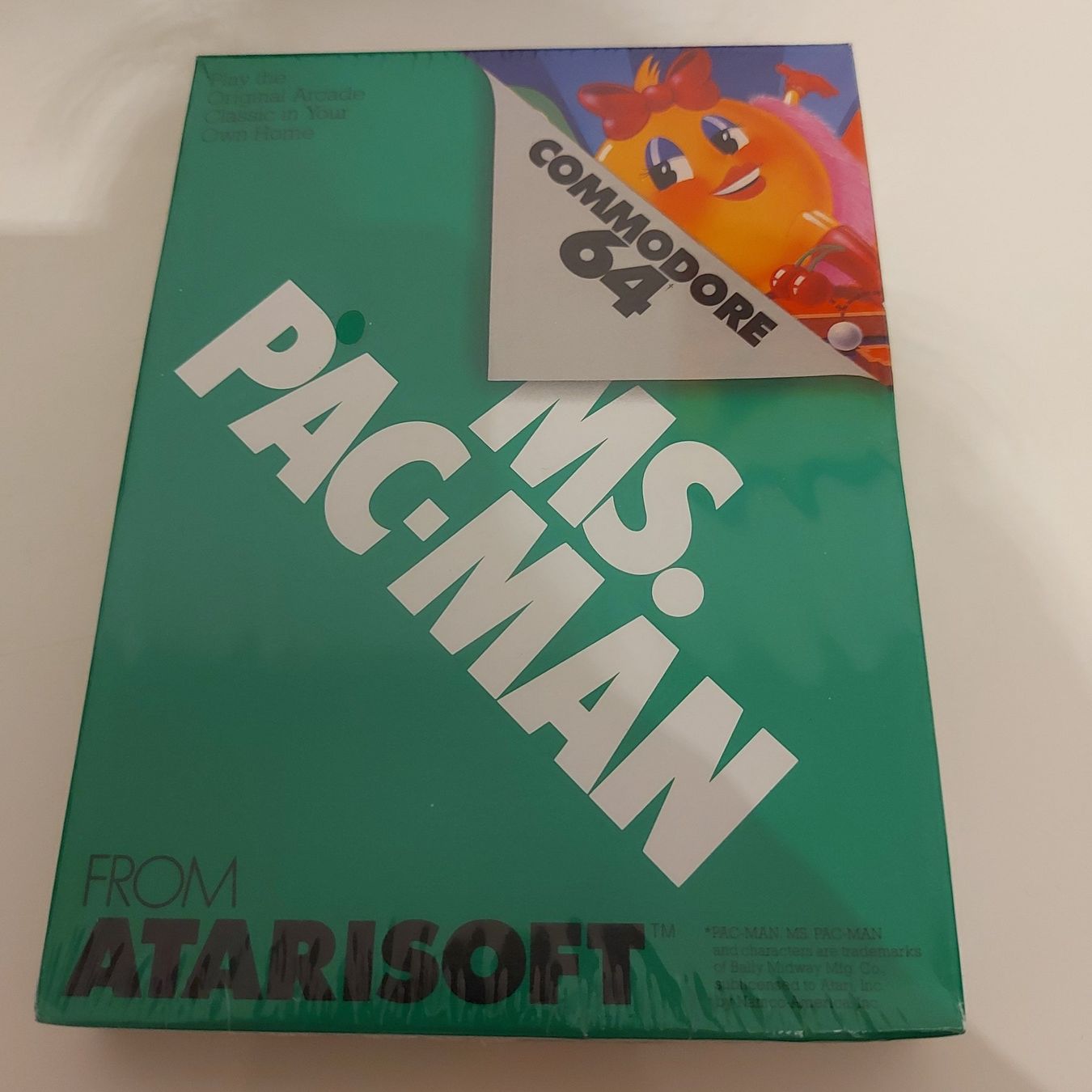 Spiele: MS. Pac-man Commodore 64 C64 Neu in Folie Atarisoft Pac Man – Neu und originalverpackt aus Aarau von Kaesekuchen2000