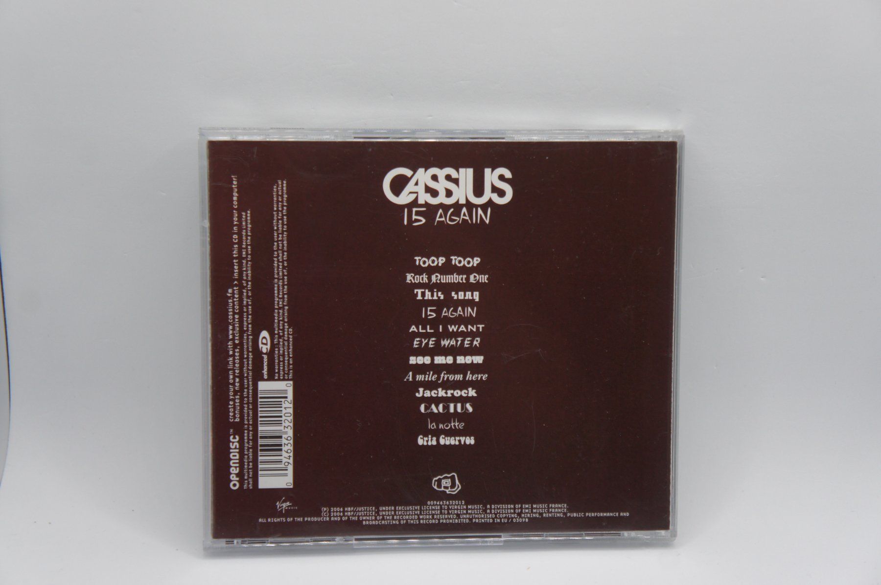 CD: CD: Cassius - 15 Again – Usato da Ernetschwil venduto da luisvonerni 1