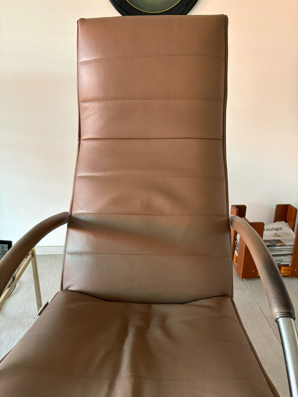 Jori Poltrone: Jori Relax-Sessel echt Leder braun – Usato da Stäfa venduto da JasminMelanie 1