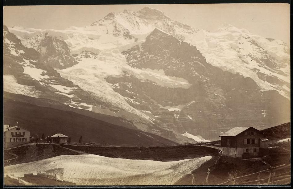 Fotografie & Manifesti: Fotografie Kl. Scheidegg, Hotel Bellevue – Usato da Berlin venduto da bartko-reher