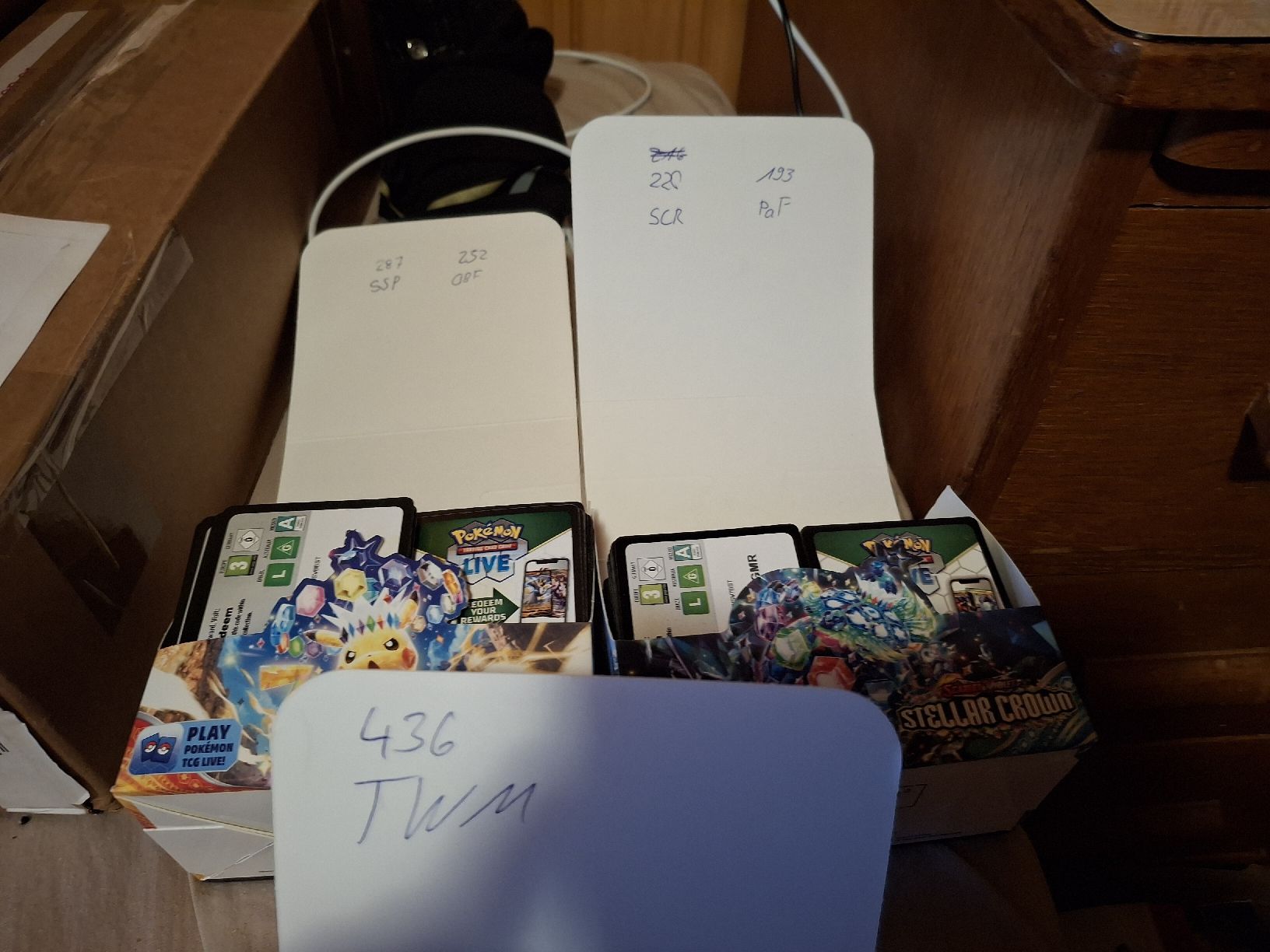 Pokémon Carte collezionabili: zu verkaufen code karten pokemon 1388stk – Nuovo (secondo la descrizione) da Unteriberg venduto da Molch06