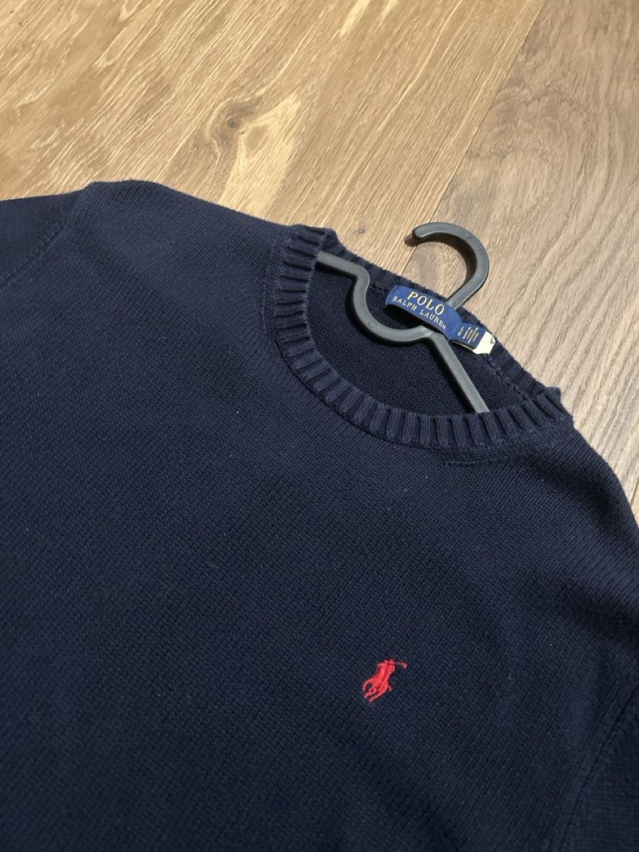 Polo Ralph Lauren Maglioni & Felpe: Dunkelblauer Polo Ralph Lauren Pullover Grösse L wie neu – Nuovo (secondo la descrizione) da Sempach venduto da Fambirrer 1