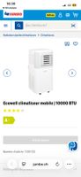 Air climatisé 10000btu