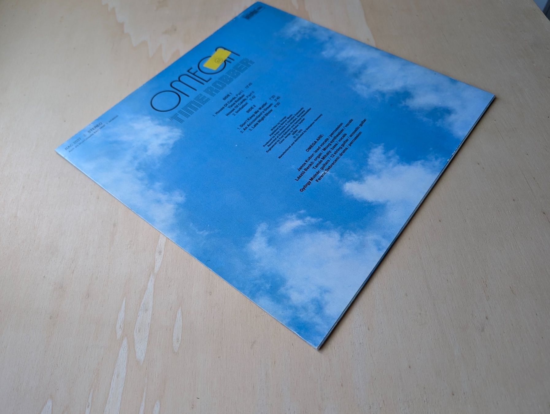 Dischi in vinile: Omega – Time Robber  D 77 – Usato da Ebikon venduto da kisuM 3