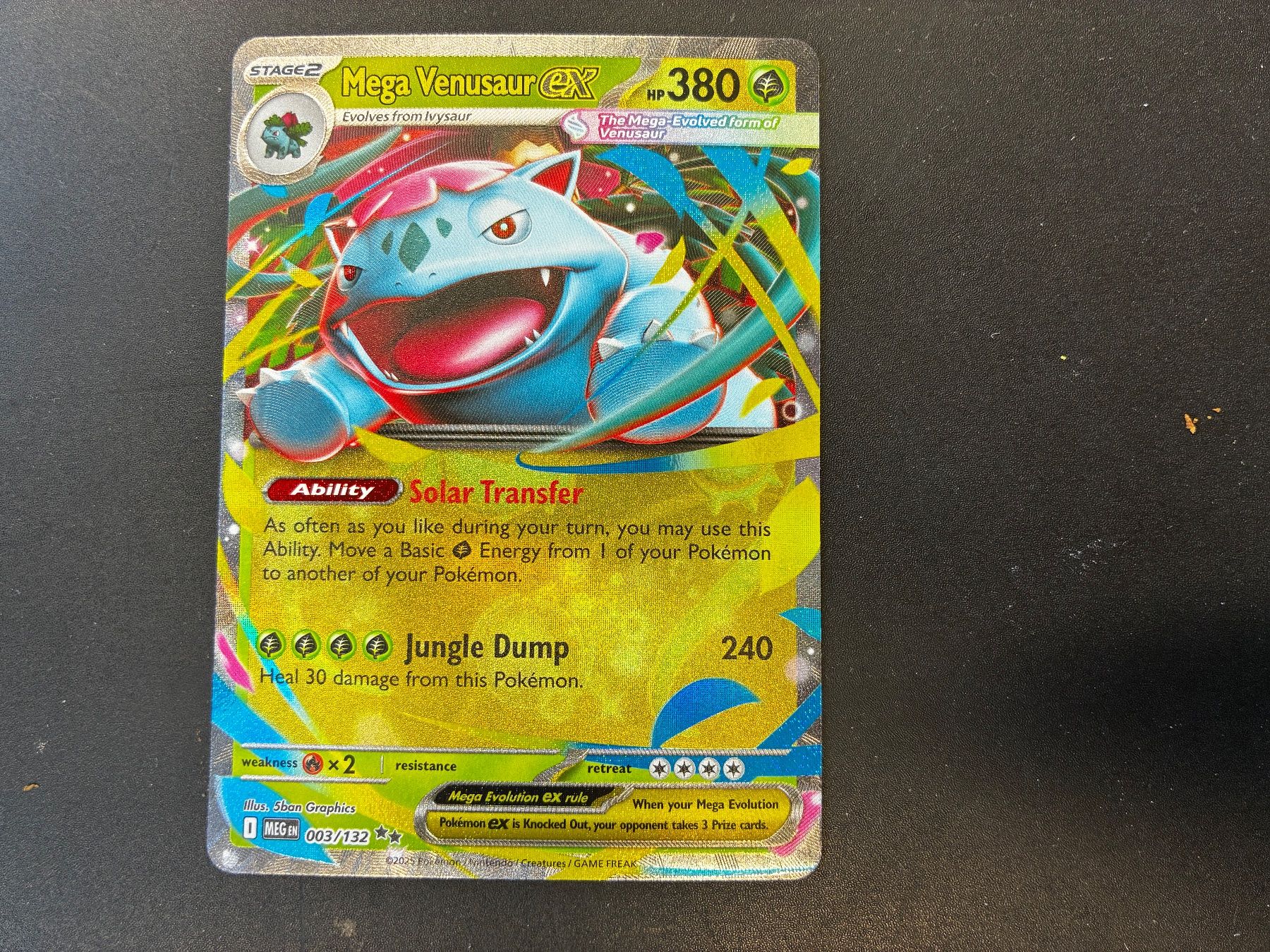 Pokémon Carte collezionabili: Mega Venusaur EX - 003/132 - Mega Evolution - en – Nuovo (secondo la descrizione) da Hütten venduto da yve_tf69