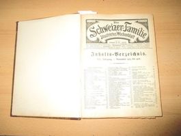 Schweizer Illustrierte Nov. 1905 - Nov. 1906