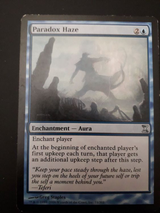 Brume De Paradoxe (Paradox Haze) · Time Spiral (TSP) #71 · Magic: The Gathering Search