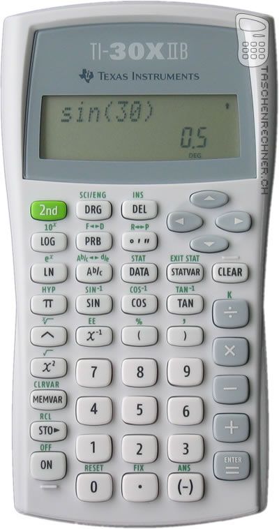 Texas Instruments Taschenrechner: Taschenrechner TI-30X IIB – Gebraucht aus Luzern von lang30