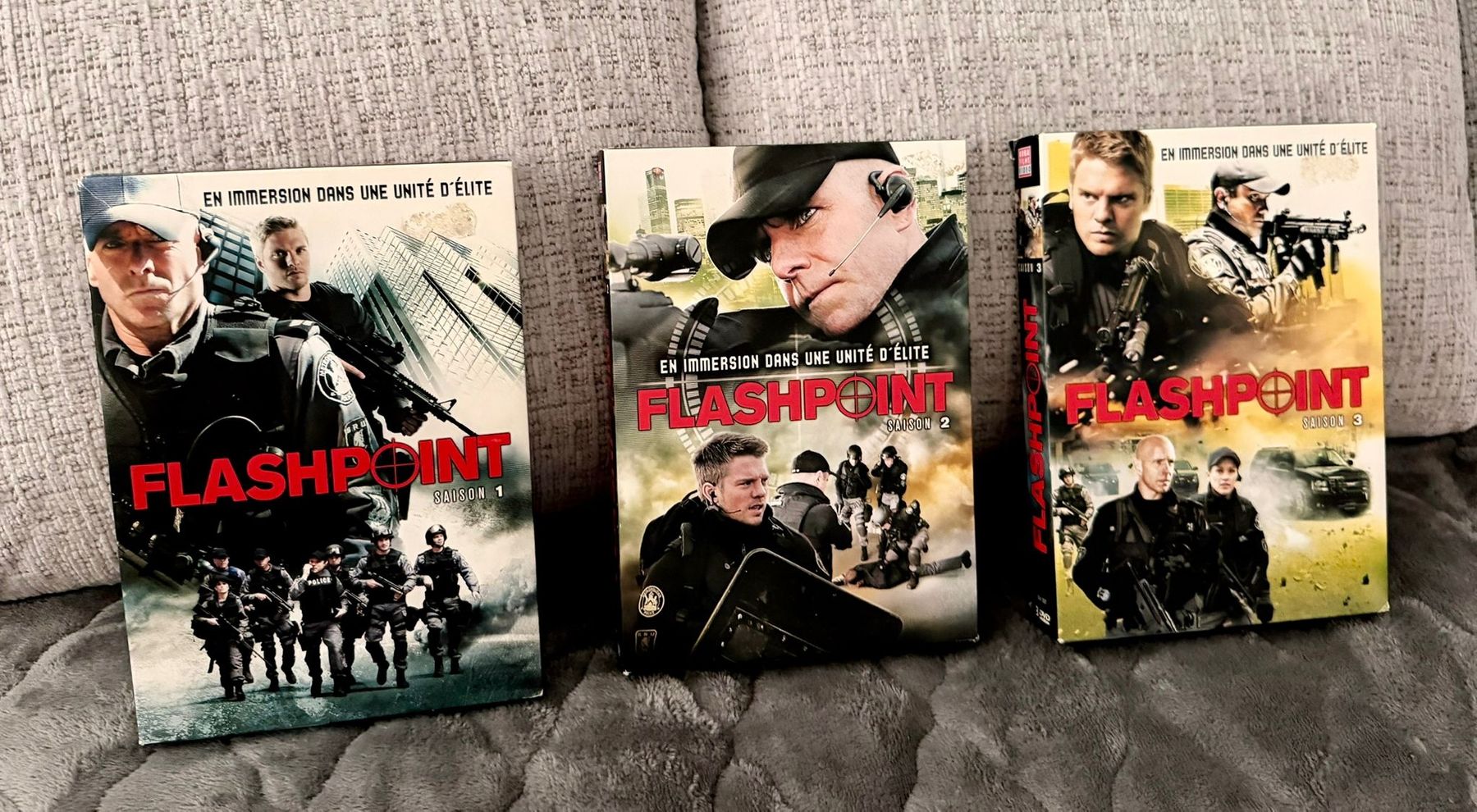 Alle DVDs: Flashpoint Saisons 1, 2 et 3 DVD coffret bon état – Gebraucht aus Villars-sur-Glâne von MrLobTec