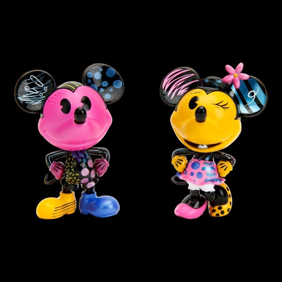 Disney Statuette: Disney Mickey Minnie Next Level Collector 4" Metal 2er Pack – Nuovo e nell'imballaggio originale da Zürich venduto da Alibaba1234