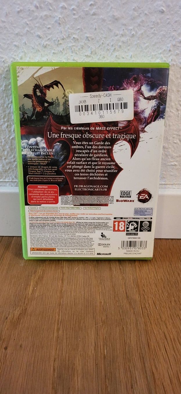 Microsoft Spiele: Xbox 360 - Dragon Age Origins – Gebraucht aus Münsingen von Heroism2010 1