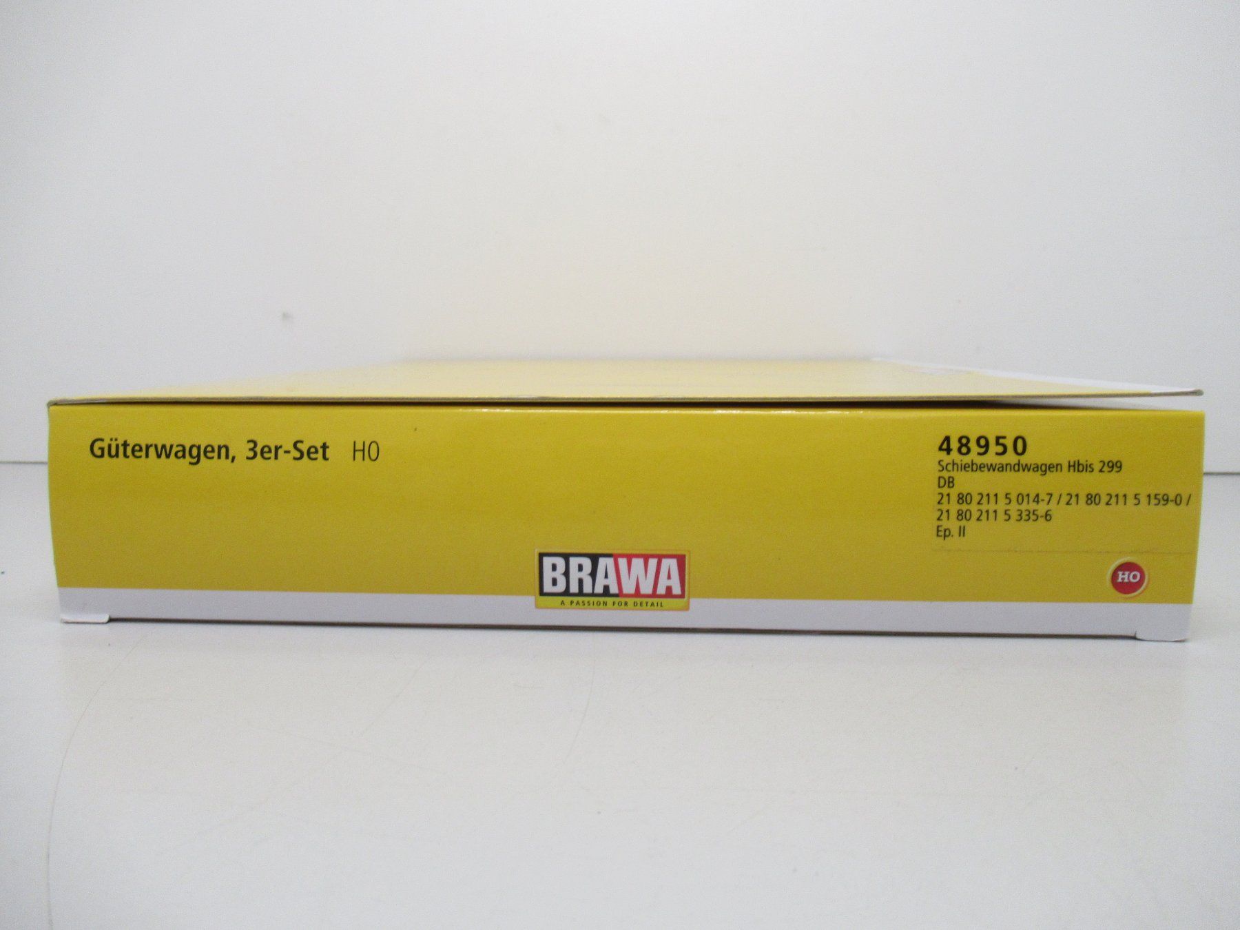 Brawa Modellini di ferrovie: BRAWA 48950 Schiebewandwagen Set 3 Teilig Deutsche Bundesb. – Usato da Basel venduto da mhmarken 8
