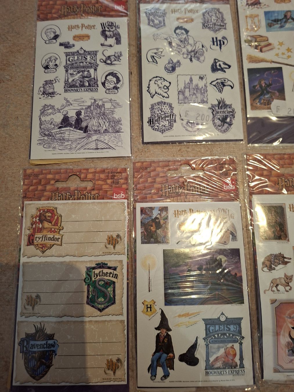 Sticker: 15 Stickerset Harry Potter bsb – Nuovo (secondo la descrizione) da Klingnau venduto da vollmond36 1