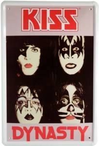 Insegne: Blechschild - KISS - DYNASTY – Nuovo e nell'imballaggio originale da Rupperswil venduto da big-one-sale