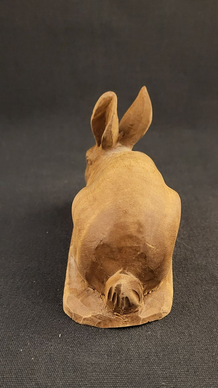 Figuren: Holzschnitzerei KANINCHEN – Gebraucht aus Basel von spinne02 4