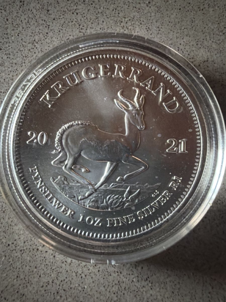 Alle Münzen: 1oz Krugerrand Silver 2021 – Neu (gemäss Beschreibung) aus schaffhausen von Blumo3000
