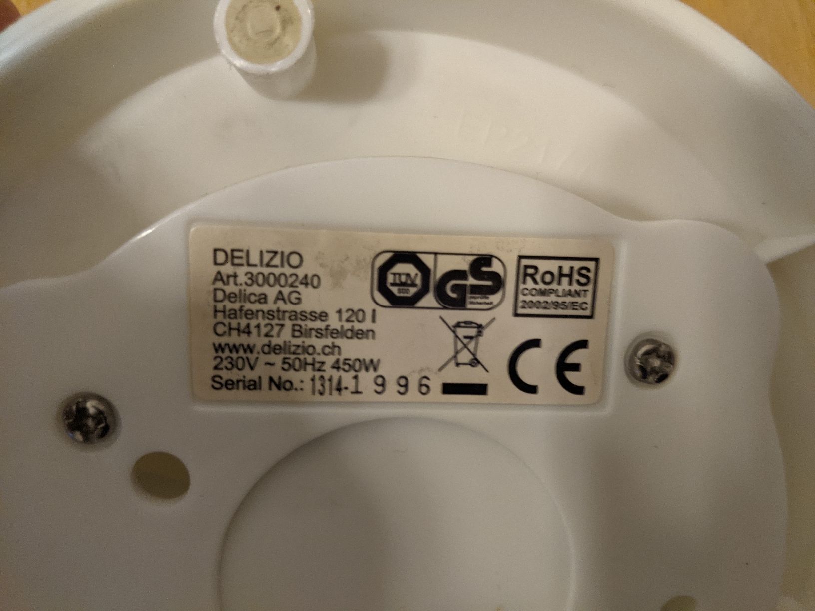 Migros Elettrodomestici da cucina: Delizio Milchaufschäumer – Usato da Flawil venduto da rcnkr 5