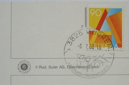 Cartoline postali: MÜRREN Schilthorn Luftseilbahn – Usato da Jona venduto da philajona 1
