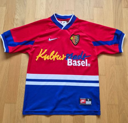 Original Nike FC Basel-Trikot Saison 1997/1998; (S)