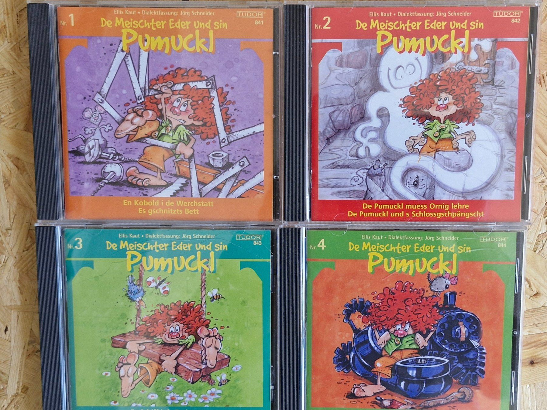CDs: 7 x CD Pumuckl, Dialektfassung – Gebraucht aus Steckborn von 4Mt-75029