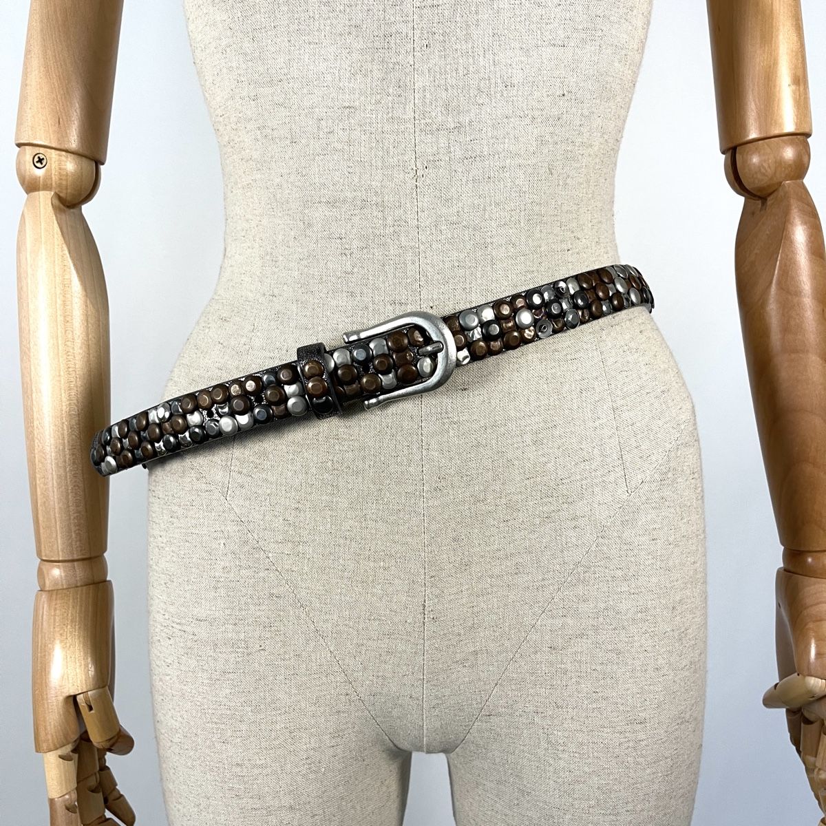 Cinture: Leather Belt With Studs – Nuovo (secondo la descrizione) da Emmen venduto da Nightingale_2022 2