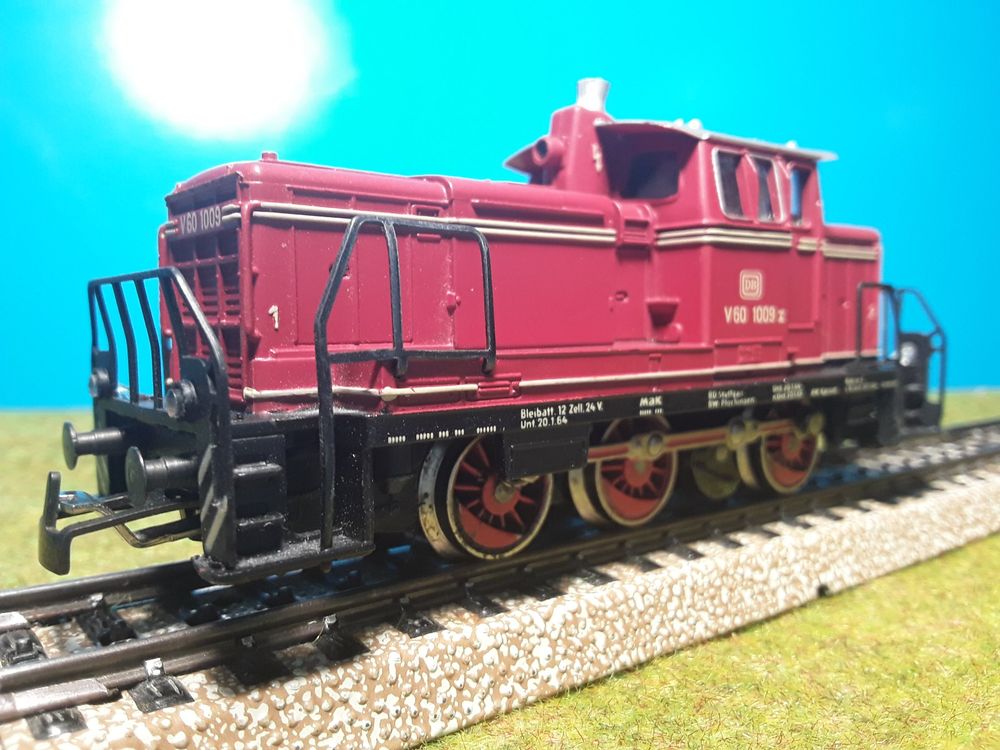 Märklin 3065 Rangier Lokomotive V60 aut. Kupplung _ Spur H0 Kaufen auf Ricardo