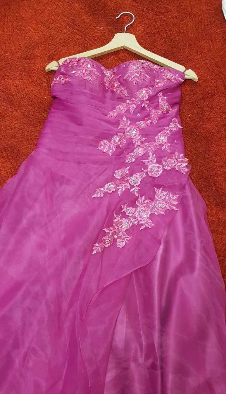 Vestiti: Abendkleid hellblau 32, 40 od. fuchsia 38 – Nuovo e nell'imballaggio originale da turbenthal venduto da lory300zx 3