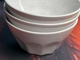Lot de 3 bols blancs IKEA 🥣 Pratique & Moderne!