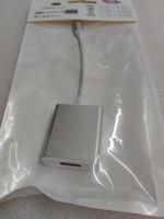 USB3.0 Type-C zu HDMI Adapterkabel, Silber-Weiss