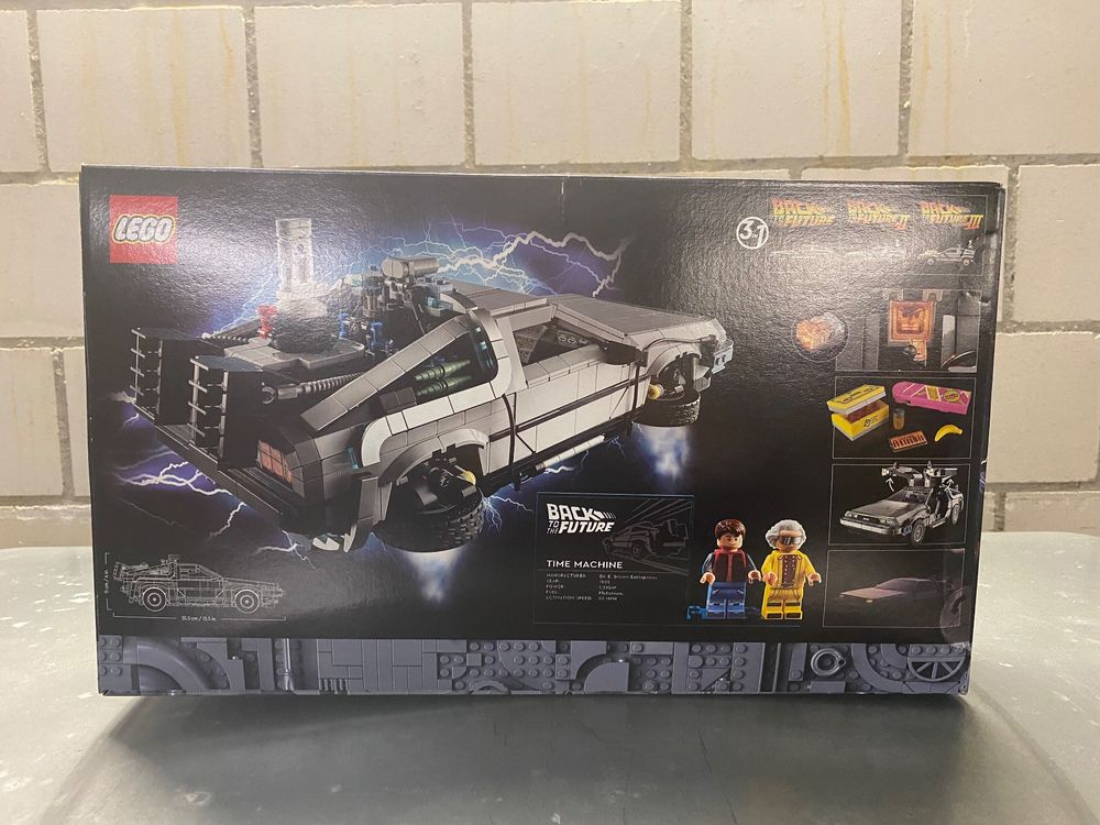 Lego Zurück in die Zukunft, DeLorean, neu ovp, 10300 Acheter sur Ricardo