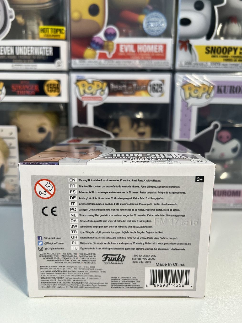 Funko Statuette: Funko POP! WWE Iron Sheik (Sortie 2017) – Nuovo e nell'imballaggio originale da Le Mouret venduto da perfectbijou 5