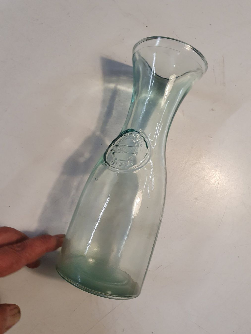 Caraffe: Glaskarraffe Pressglas 0.75L – Usato da Zürich venduto da dialout
