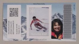 Swiss Crypto Stamp 5.0 ID 8 " Marie-Therese Nadig" mit NFT