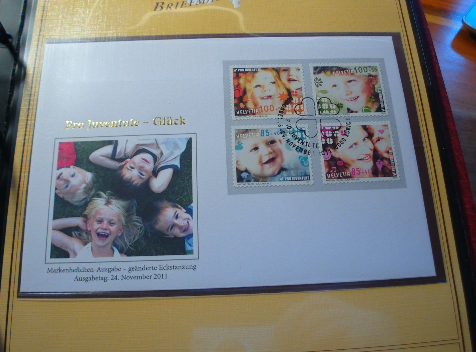Tous les timbres: Abart "Juventute"  2011, FDC geänderter Eckzahn – D'occasion à Niederwil AG par morostahu