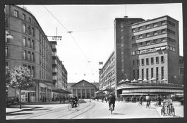 Biel - Bienne Teilpartie mit Bahnhof