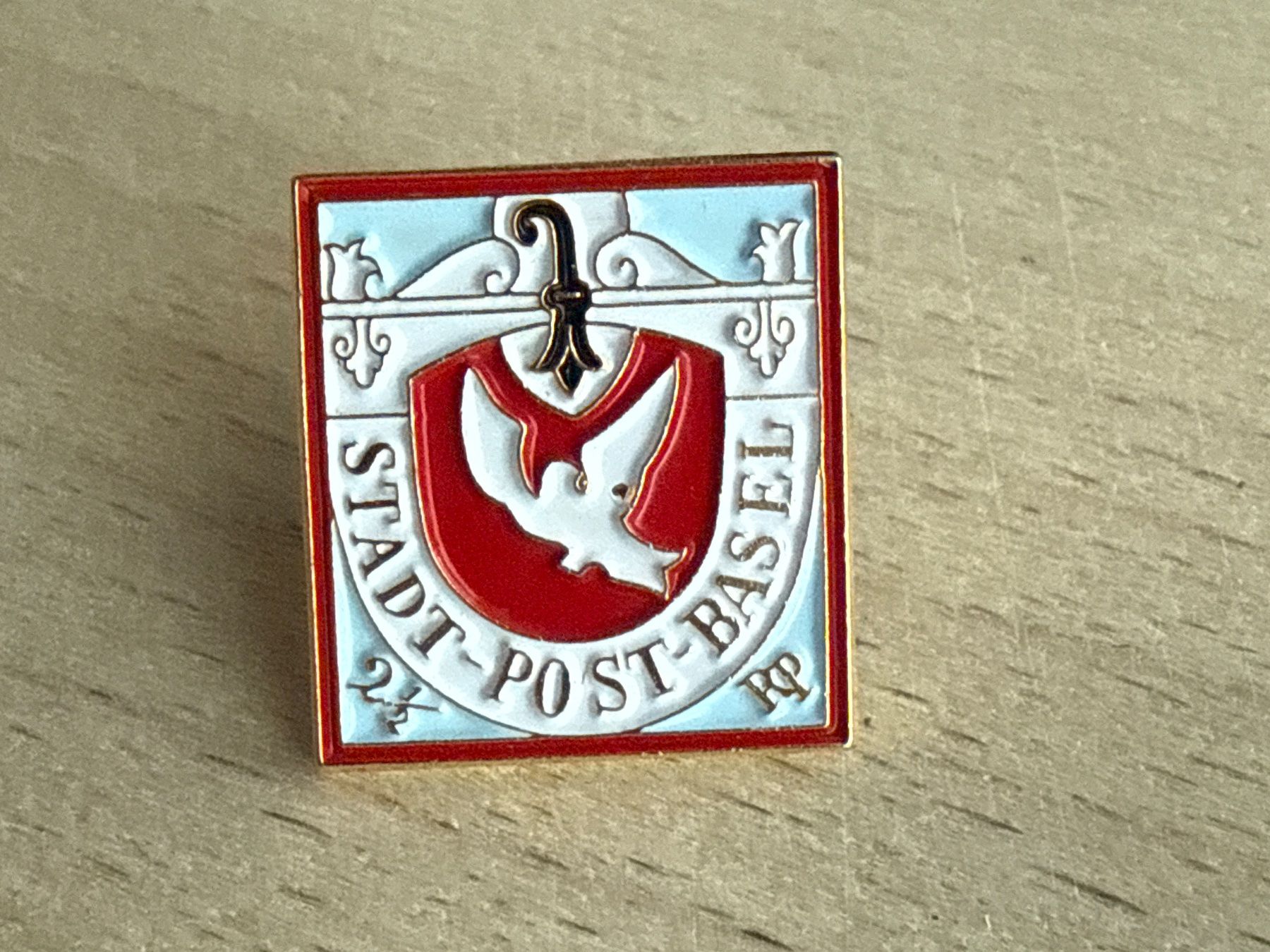 Plaquettes & Badges: Pin Stadt Post Basel – D'occasion à Glattbrugg par Schweigmatt