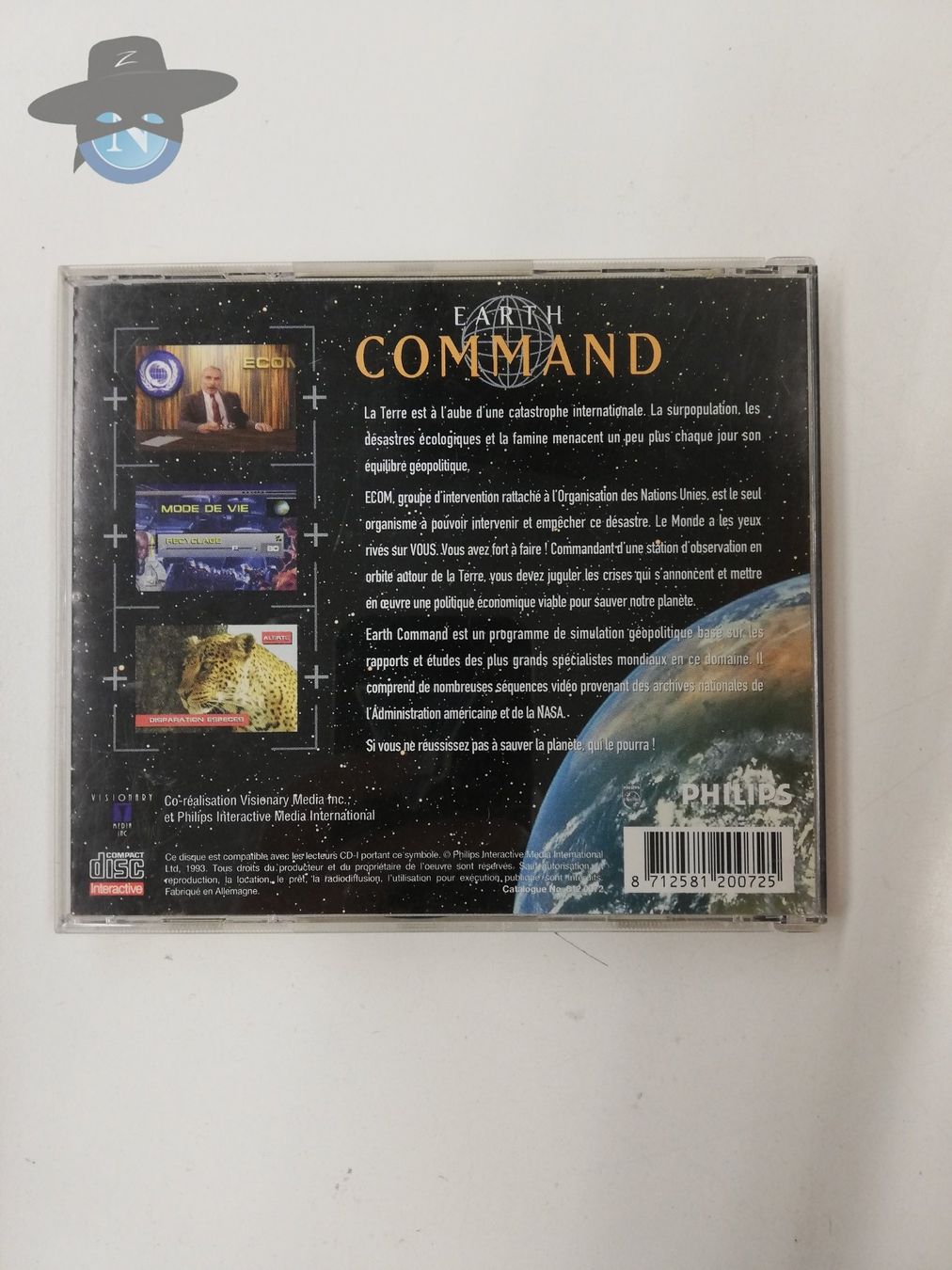 Spiele: Earth Command - Version francaise / Philips CDI CD-i – Gebraucht aus St. Gallen von zorro_dc 1