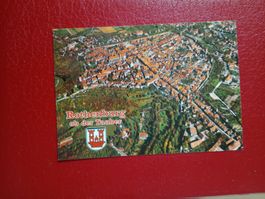 AK Bayern Rothenburg an der Tauber Flugaufnahme