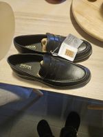 Chaussures Loafers Geox cuir noir pointure 39 neuf