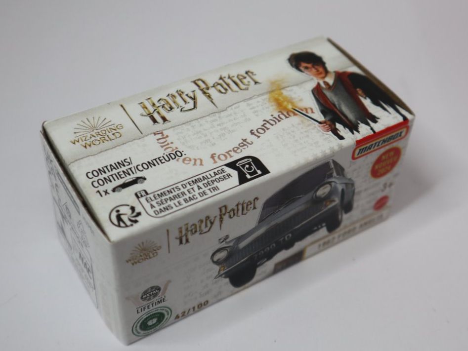 Matchbox Modellini d'auto: Matchbox 1962 Ford Anglia Harry Potter – Nuovo e nell'imballaggio originale da Eschenbach SG venduto da Astalavista 2
