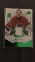 Reto Berra Fribourg Gotteron NHL Hockey Card Patch limitiert